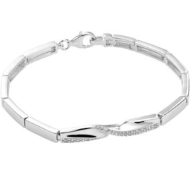 Armband zirkonia 5,0 mm 18,5 cm