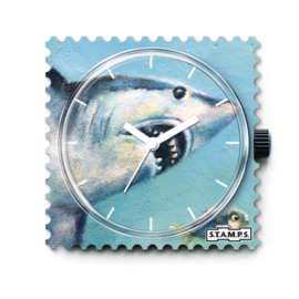 STAMPS-horloge haai