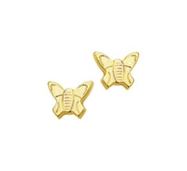 Gouden oorstekers vlinder