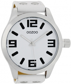 OOZOO horloge wit 51 MM C1000