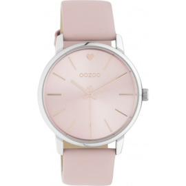OOZOO Timepieces roze hartje 40 mm