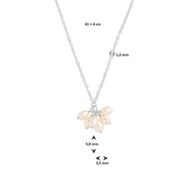 Collier parel 1,2 mm 41 + 4 cm