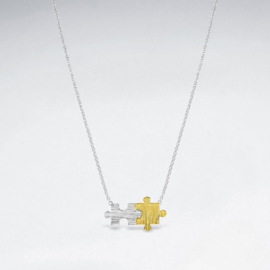 ketting:puzzel stukjes