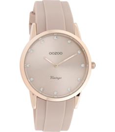 OOZOO Vintage taupe strass 38 mm