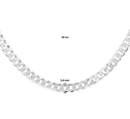 Collier gourmet 5,4 mm 50 cm