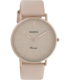 OOZOO Vintage soft pink glitter 40 mm