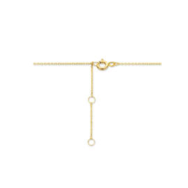 9k collier hart 40 - 42 - 44 cm