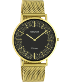 OOZOO Vintage goud/zwart 40 mm