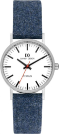 Danish Design horloge blauw 30 mm