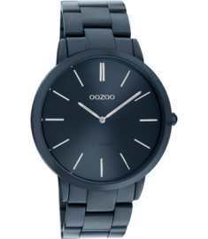 OOZOO Vintage donker blauw 42 mm