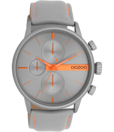 OOZOO Timepieces grijs 45 mm C11225