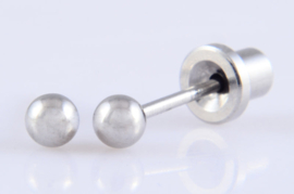 Oorknoppen Bol S/S 3 mm