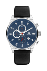 Danish Design horloge blauw 43 mm
