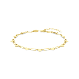 armband hartjes 16 + 3 cm