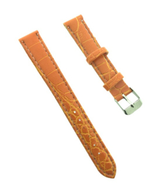 Horlogebandje 16 mm Oranje