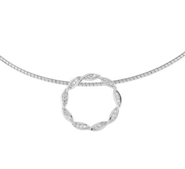 Collier zirkonia 1,5 mm 42 + 3 cm