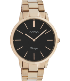 OOZOO Vintage rosé/zwart 42 mm