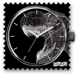 STAMPS-horloge psycho rex