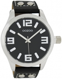 OOZOO horloge zwart 46 MM