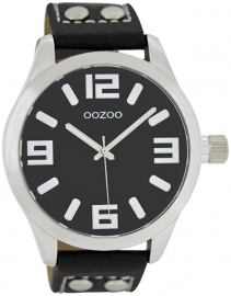 OOZOO horloge zwart 46 MM C1054