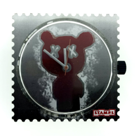 STAMPS-klokje dead bear