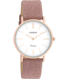 OOZOO Vintage oud roze/rosé 32 mm