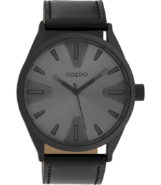 OOZOO Timepieces zwart/grijs 46 mm