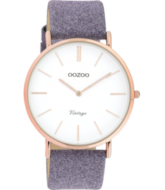 OOZOO Vintage violet/rosé glitter 40 mm