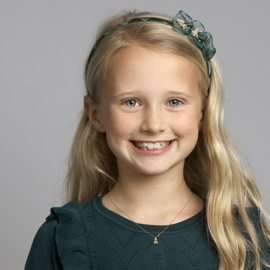 Gouden kindercollier beer