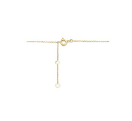 Gouden collier sleutel