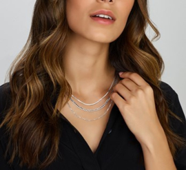 Collier schakels 4,1 mm 41 + 4 cm