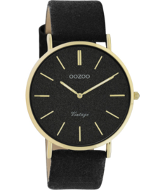 OOZOO Vintage all glitter zwart 40 mm