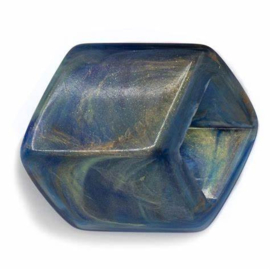 CUBE blauw/goud