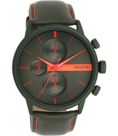 OOZOO Timepieces forest green 48 mm C11227