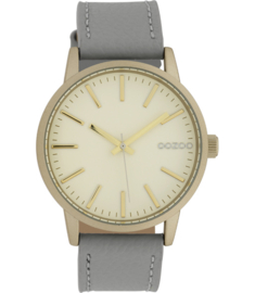 OOZOO Timepieces grijs/goud 40 mm