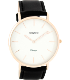 OOZOO Vintage zwart/wit 40 mm C7761