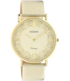 OOZOO Vintage goud glitter 40 mm