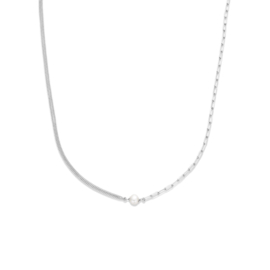 combi-collier parel 2,8 mm 41 + 4 cm