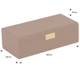 Sieradenbox beige