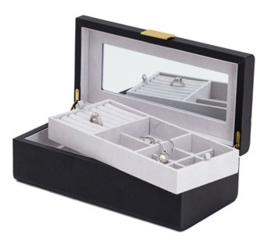 Sieradenbox zwart