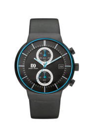 Danish design horloge zwart 41.5 mm