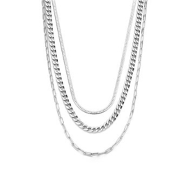 Collier schakels 4,1 mm 41 + 4 cm