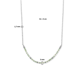 collier aventurijn 1,7 mm 41 + 4 cm