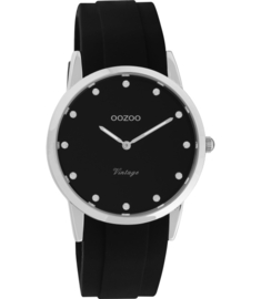 OOZOO Vintage zwart strass 38 mm