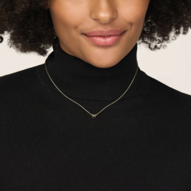 9k collier strik 41 - 43 - 45 cm