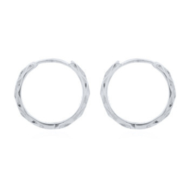 klapoorringen met versiering 16 mm