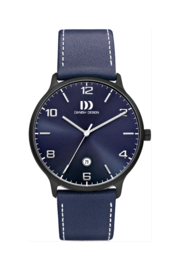 Danish Design horloge blauw 39 mm