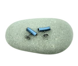 Geannodiseerde alluminium oorsteker gebogen