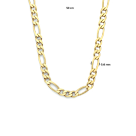 collier figaro 5,0 mm 50 cm