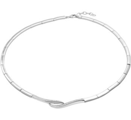 Collier zirkonia 8,5 mm 43 + 3 cm